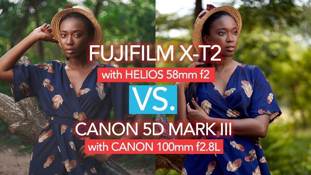 A SHOOTOUT: Fujifilm X-T2 VS. Canon 5D mark iii (HSS with GODOX X1T-F and CELLS II-C triggers)