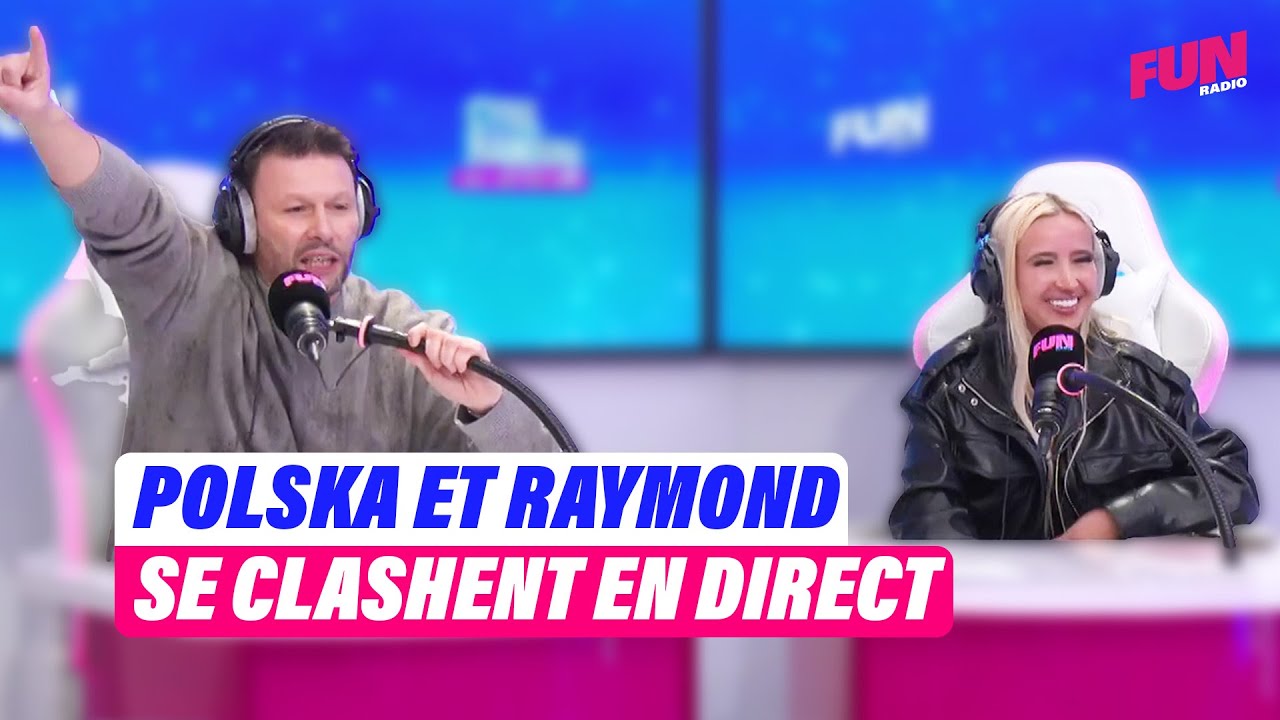 Polska et Raymond se clashent en direct | Cyril Hanouna sur Fun Radio