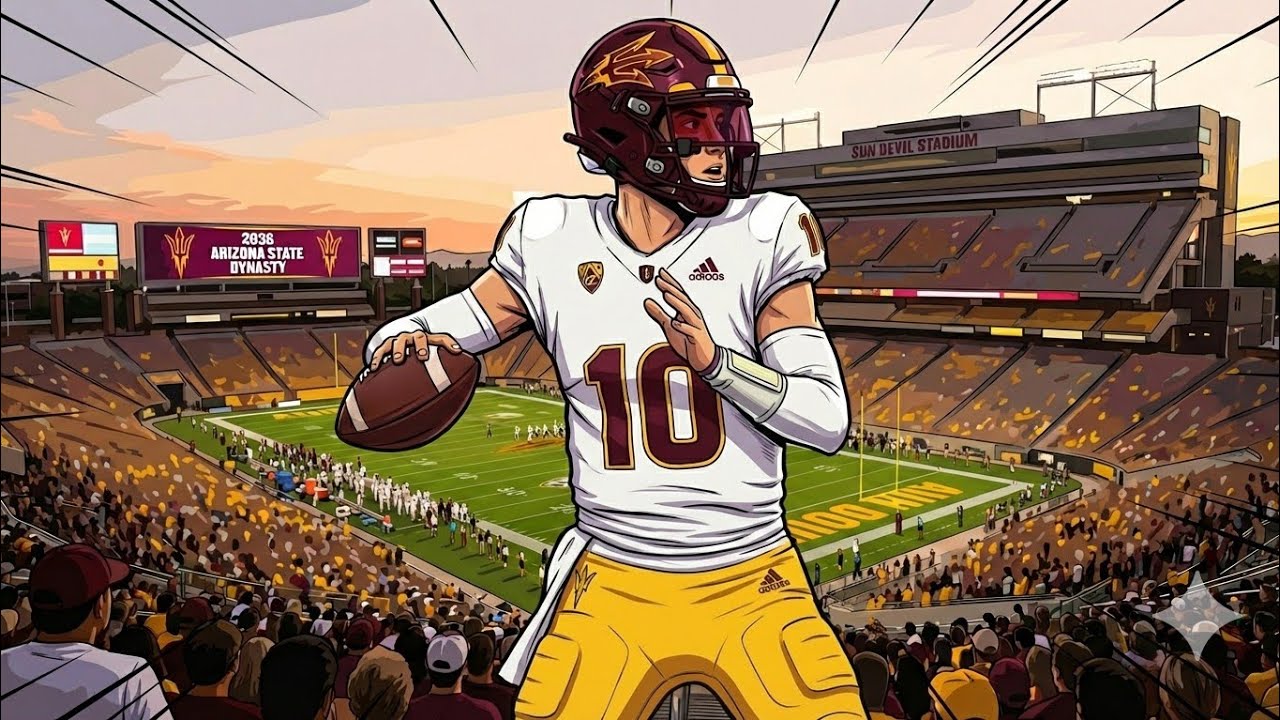 CFB26 Second QUARTER #23 Arizona State AT #20 Washington, WEEK 7 2036 season