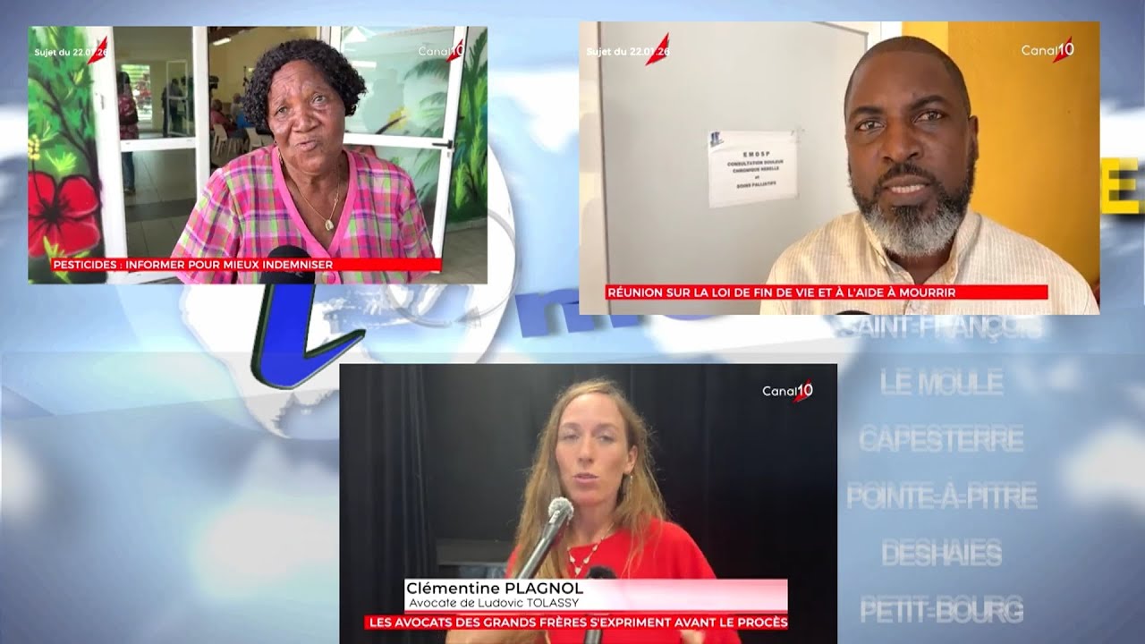 Onews Guadeloupe jt canal 10