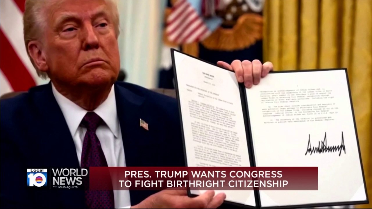 Трамп призывает Конгресс отменить право на получение гражданства по рождению