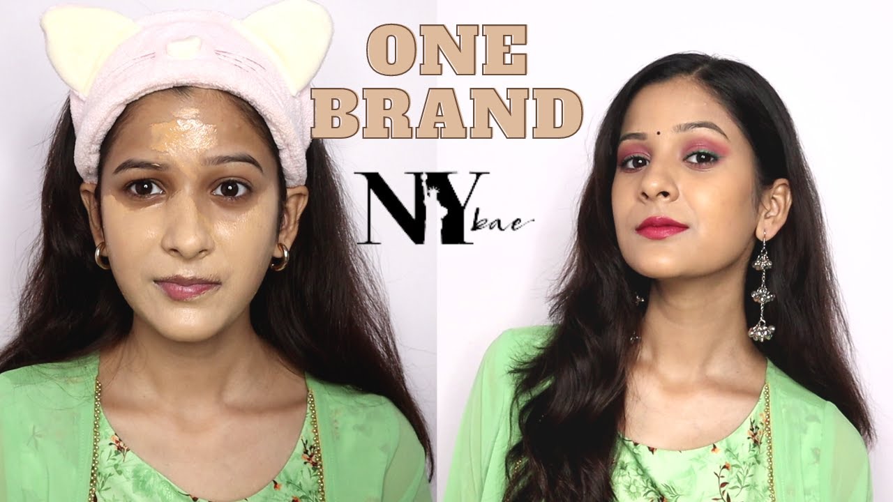*Under ₹200* NY Bae One Brand Makeup Tutorial | Affordable Makeup Haul | Chillbee