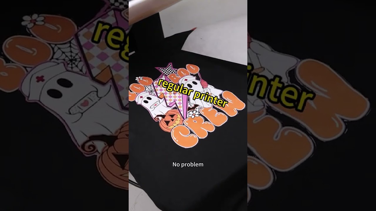 Who knew? Your everyday printer can bring your T-shirt ideas to life—right at home. 