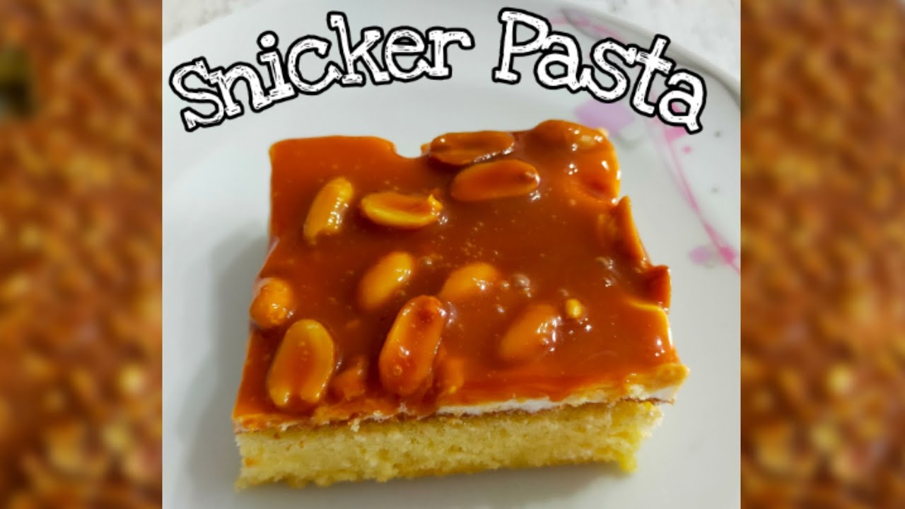 Karamelli (snicker)Pasta - Fıstık ve karamelin uyumuna hayran kalacaksınız#lezzetli#pratik #ekonomik