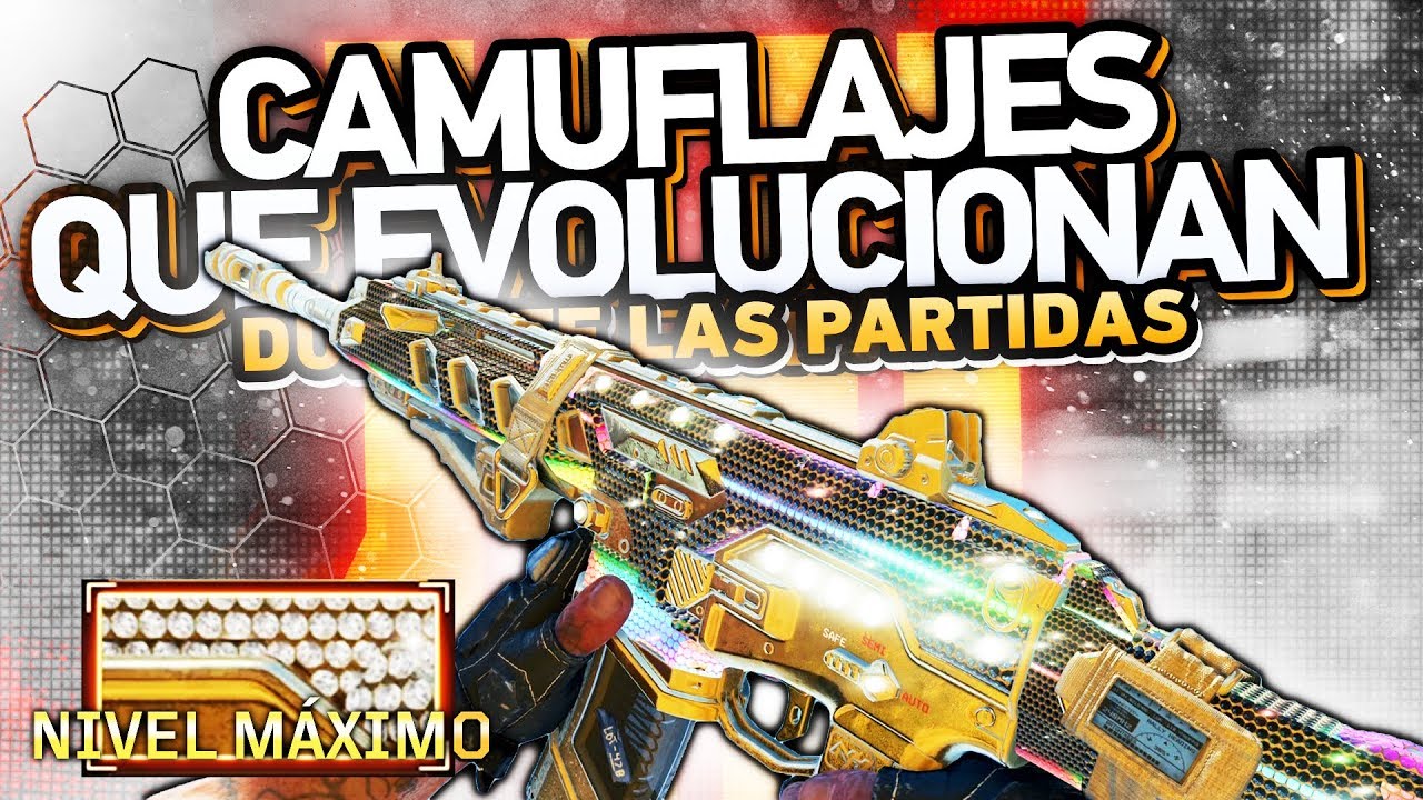 NIVELES en CAMUFLAJES!! - Cambian según tus acciones en la partida!!