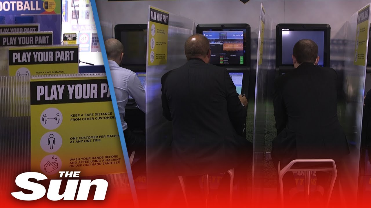 Inside a post-coronavirus betting shop as bookies set to reopen after UK COVID-19 lockdown