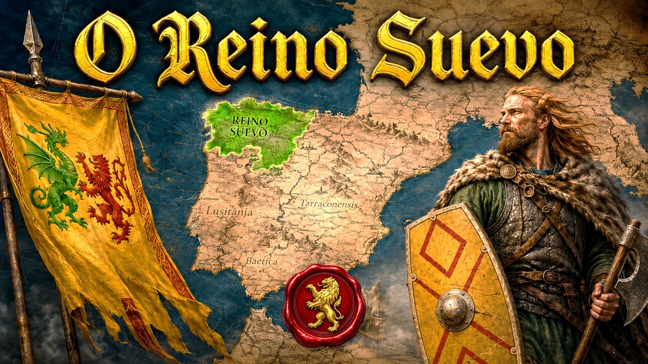 Reino Suevo - o primeiro reino católico da Europa