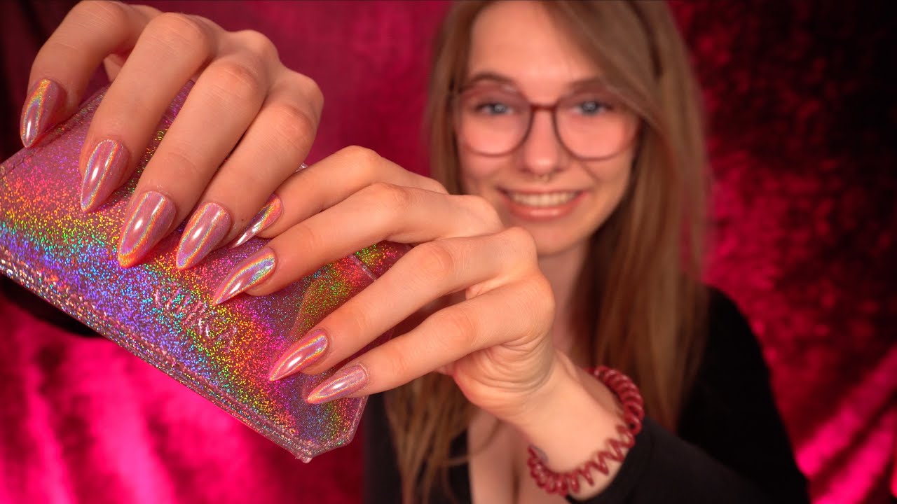 ASMR Tapping Für Schlaf & Entspannung ♡ (Lange Nägel & Flüstern) | Soph Stardust