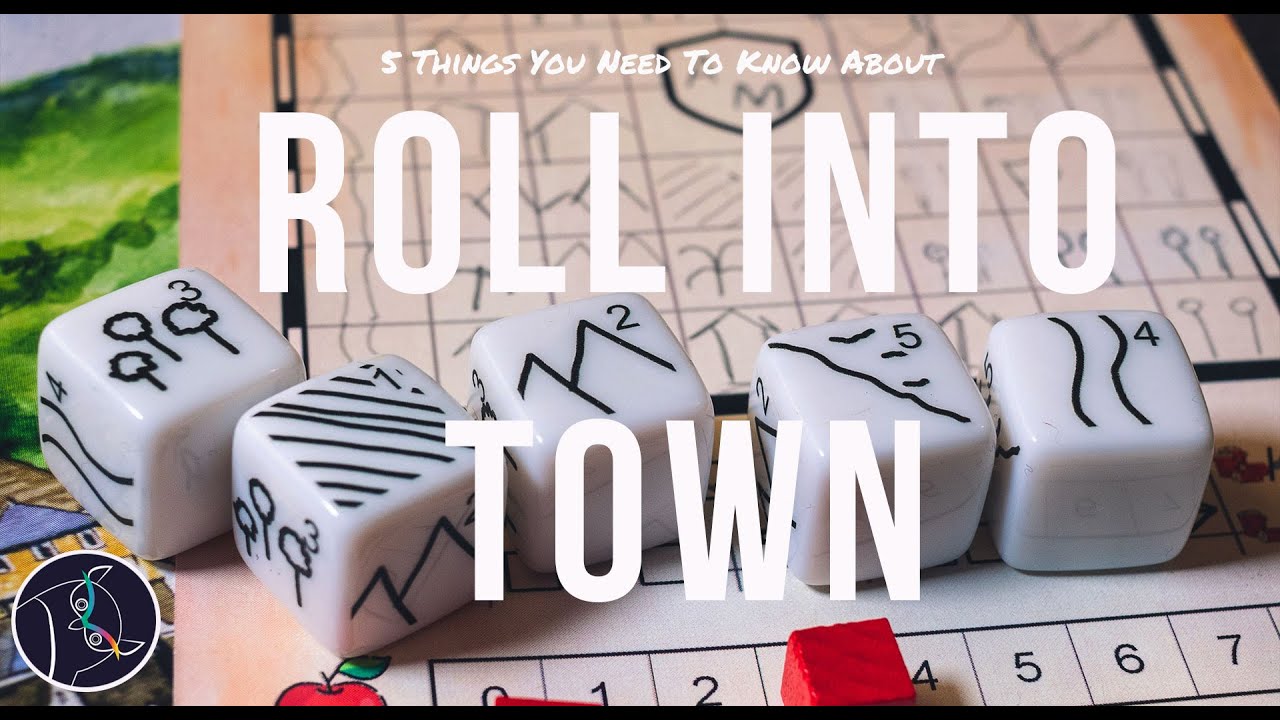 5 Things You Need To Know About Roll Into Town - Board Game Review