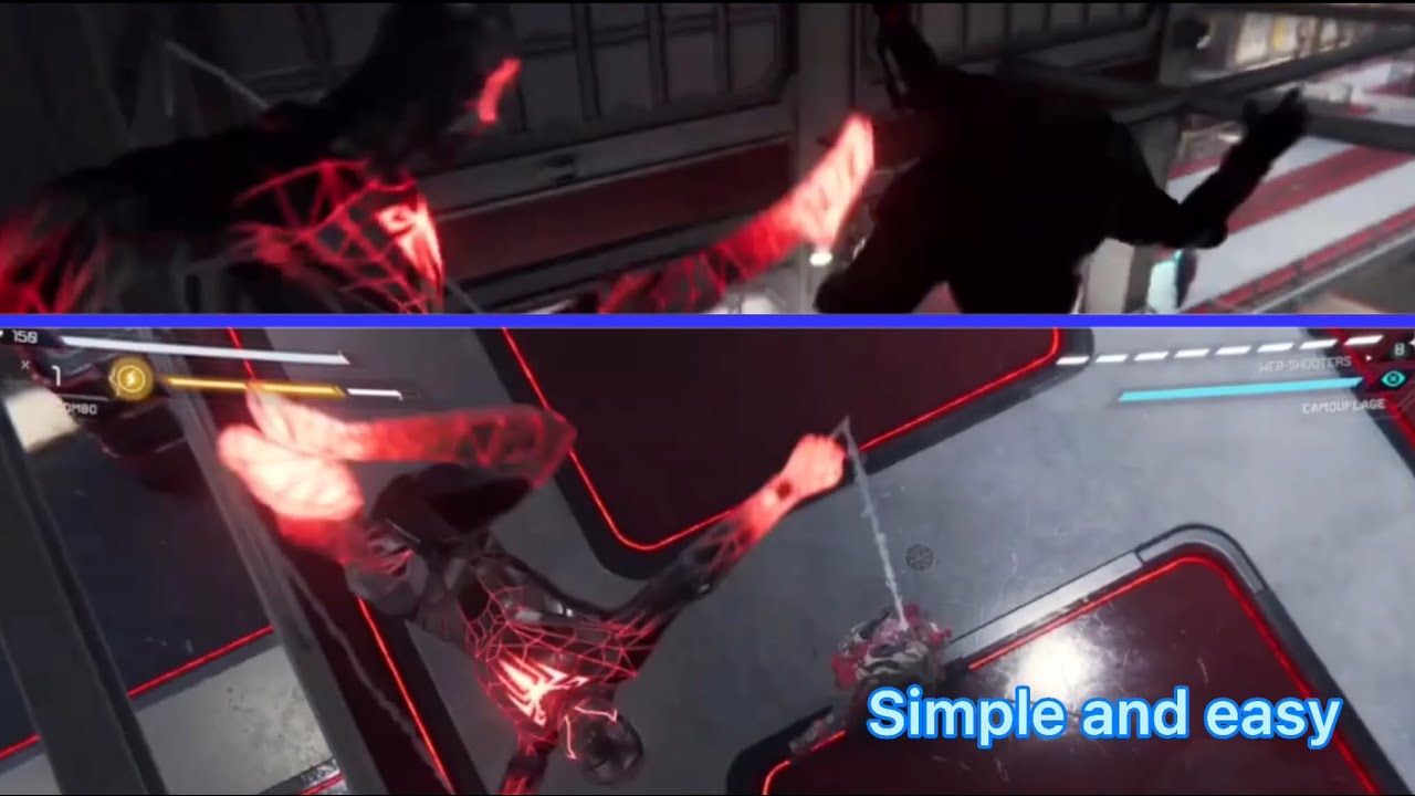 Perform 25 Wall Takedown,Perform 25 ceiling takedowns. Easy And Fast | Spider-Man Miles Morales