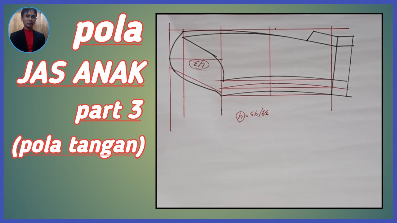 Membuat pola jas anak - part 3