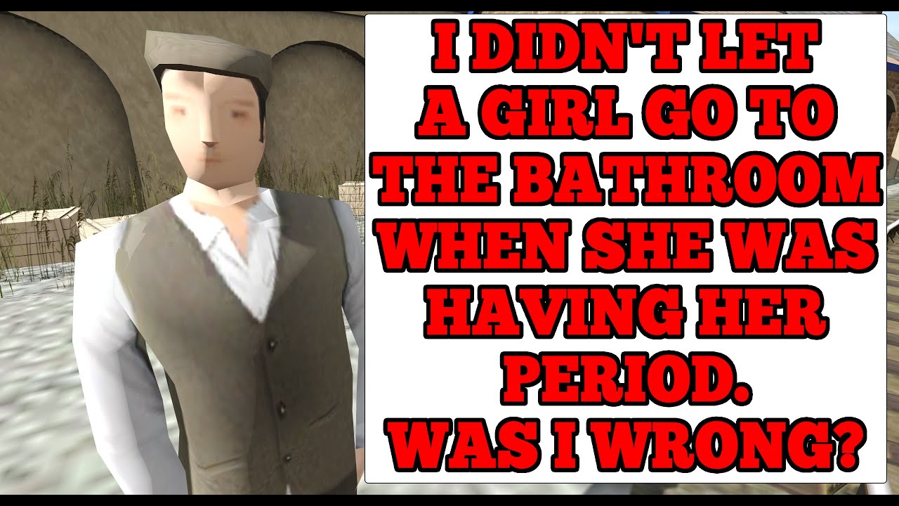 r/AITA: I refused to let my student go to the bathroom during her period.