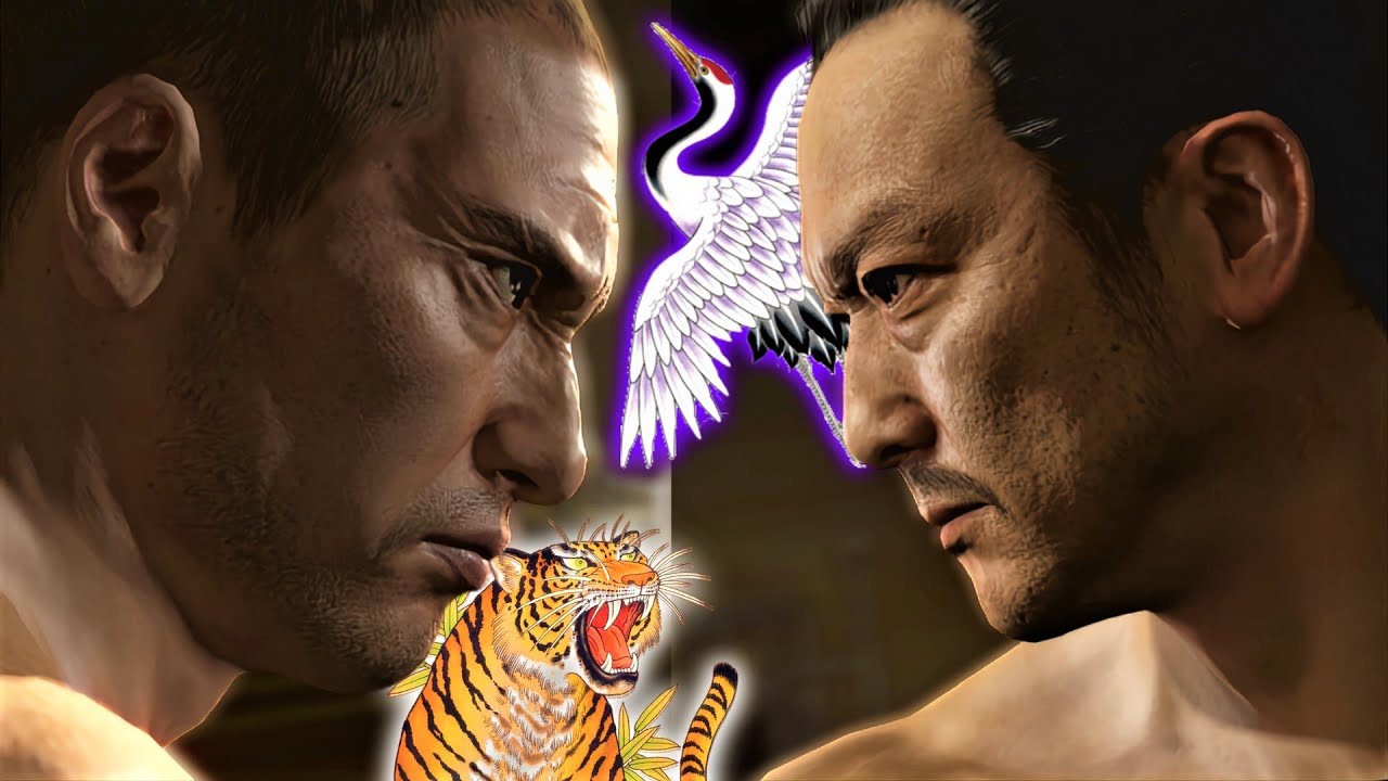 Can a CRANE Stand Up To a TIGER? 🦩🐯 - Taiga Saejima vs. Naoki Katsuya | Yakuza 5 (NO DAMAGE X3) [4K]