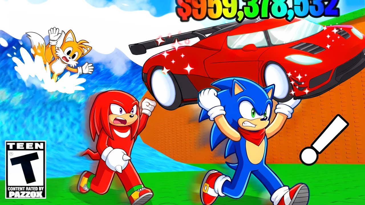 HO SALVATO LE AUTO SEGRETE DA UNO TSUNAMI SU ROBLOX! 😨