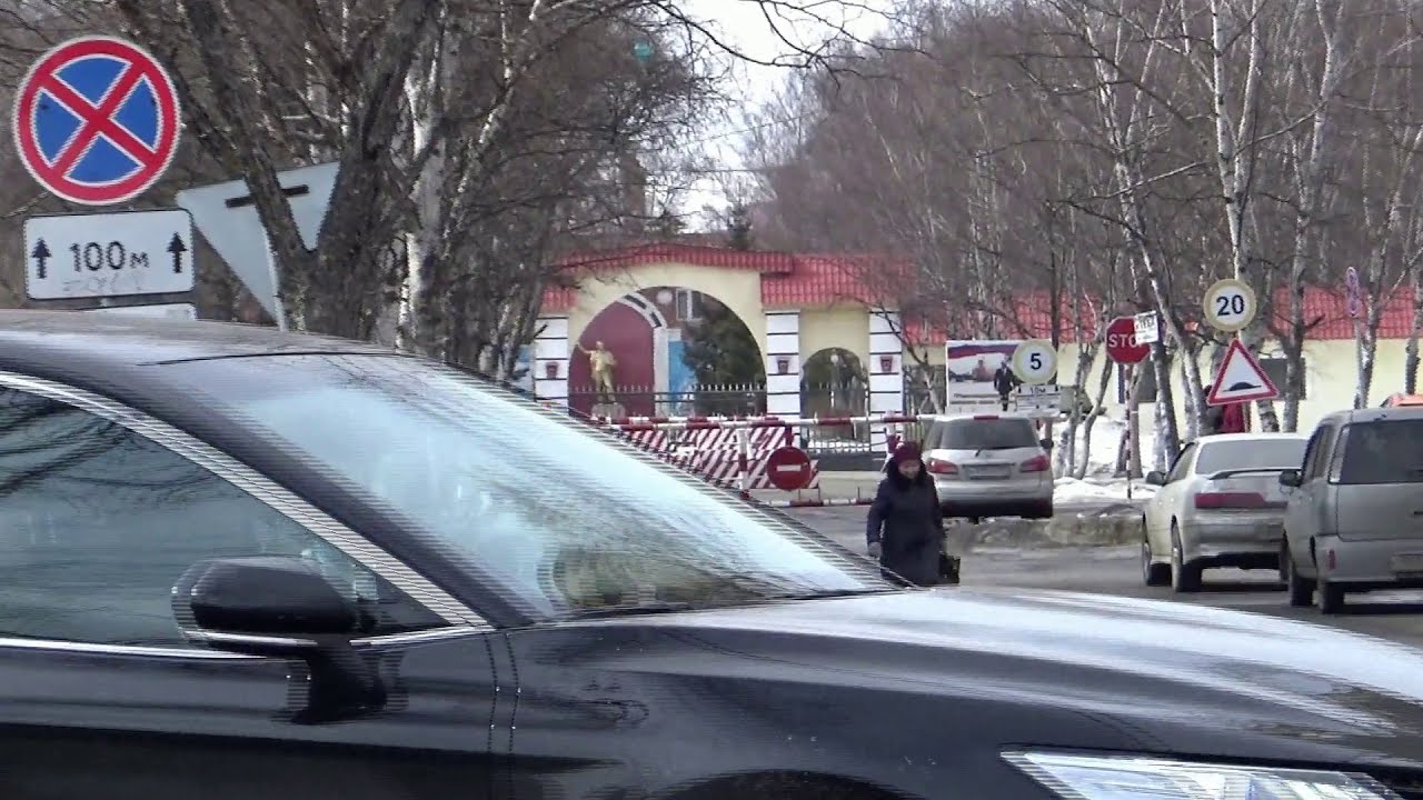 Уссурийск, улица Ленинградская, февраль 2021 г.