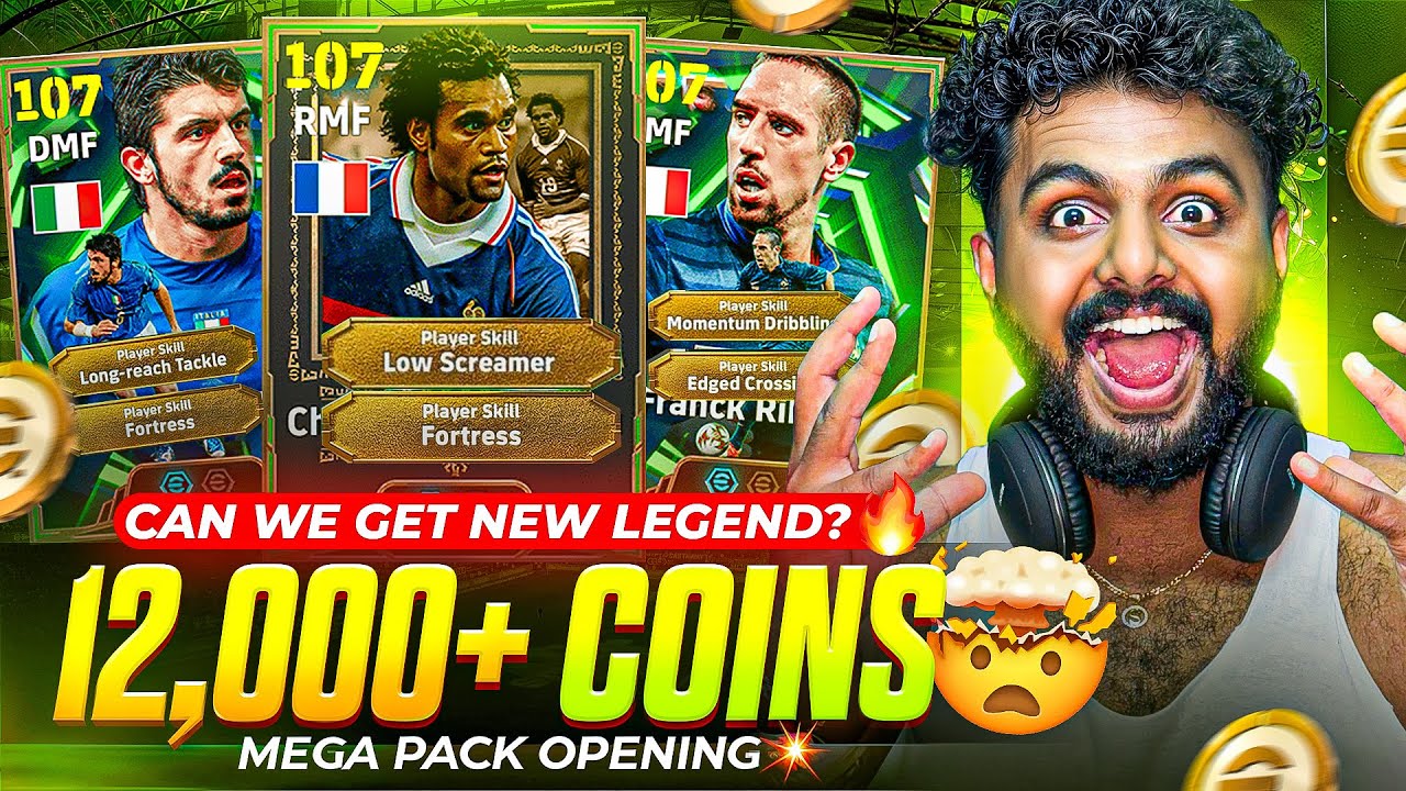 OMG🥵 12,000+ COINS FOR 107 NEW RIBERY + 106 NEW LEGEND KAREMBEU🔥 NATIONAL MIDFIELDERS PACK OPENING🥶 