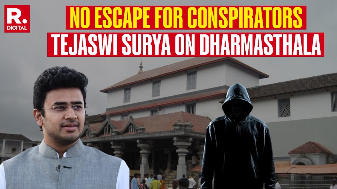 Dharmasthala Hoax: 'No Escape for Conspirators,' Tejasvi Surya Issues Stern Message