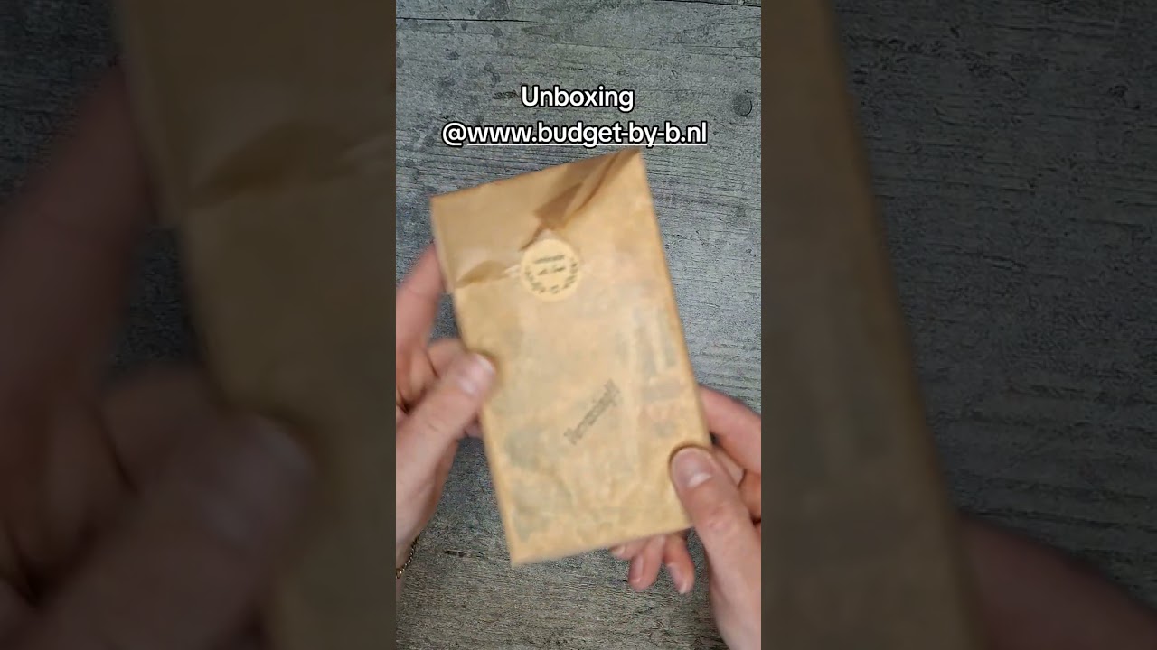 Unboxing bestelling BUDGET-BY-B