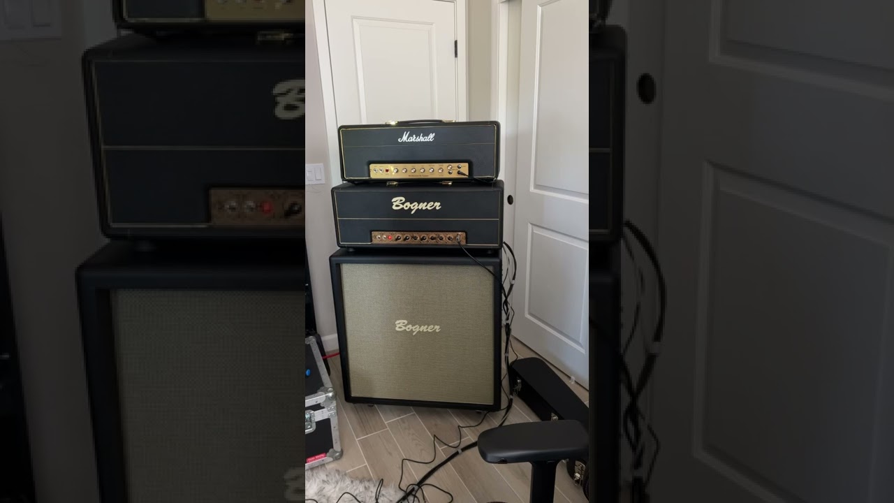 Bogner Helios 100 + Helios 4x12 (rock/metal, no pedals, 7 string)