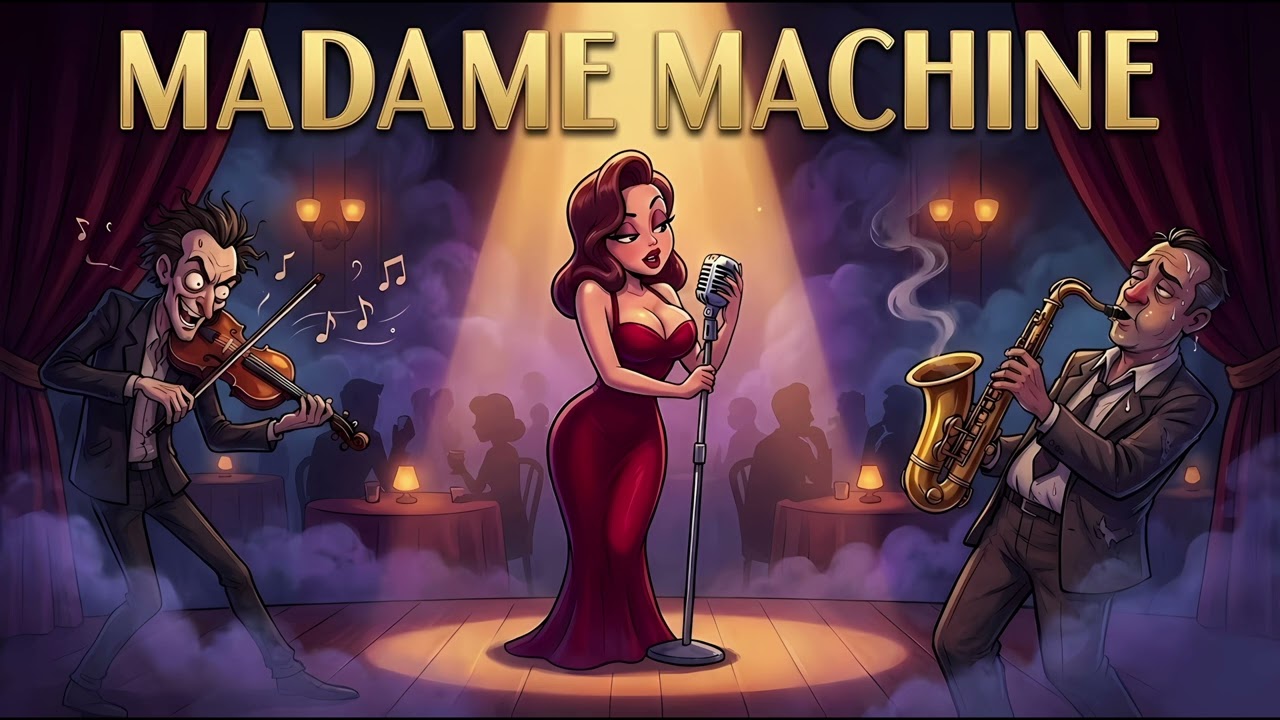 MADAME MACHINE | Sleazy Industrial Tango & Cabaret Punk ⚙️💋🎷🎻