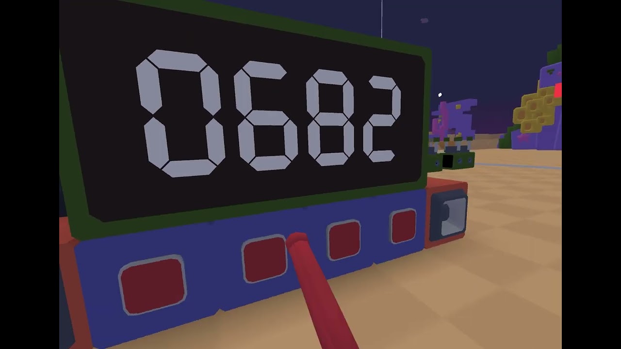 Clicking a button to 1000….    I didn’t know how to reset it