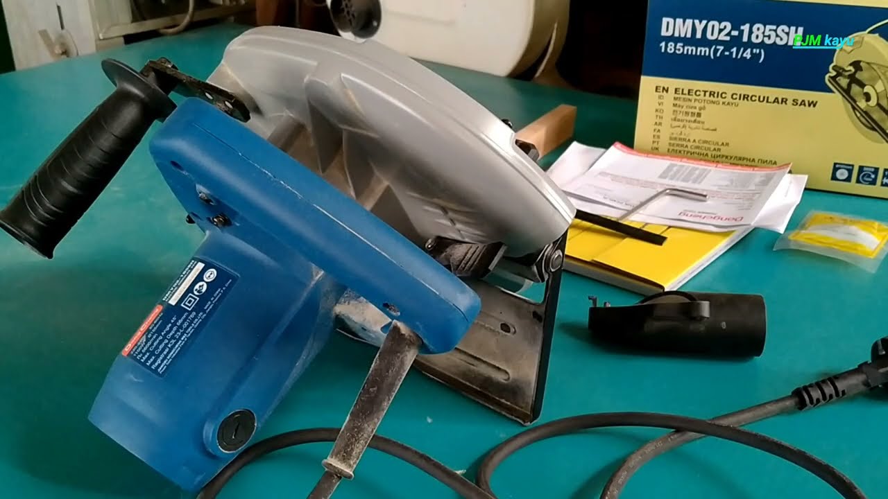Review of the Dong Cheng DMY 02-185 mm SH Circular saw machine. Carpenter