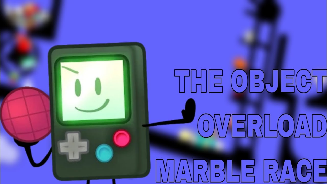 The Object Overload Marble Race | Algodoo |