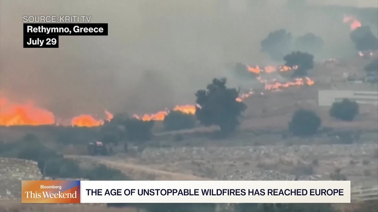 Wildfires Spreading Across Southern Europe