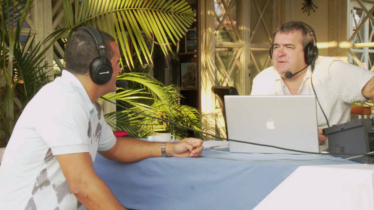 Jon Gaunt interviews Vinny Samways at Desert Springs