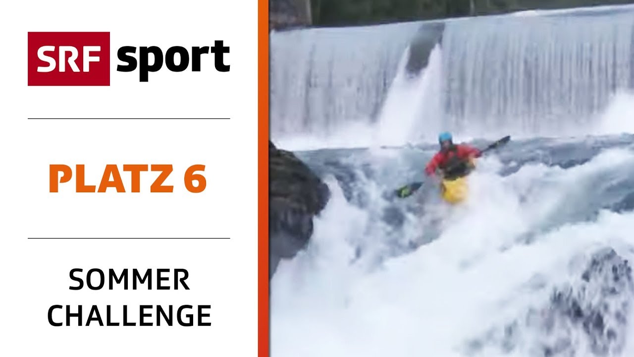 Kajak extrem: &Uuml;ber Wasserf&auml;lle in Norwegen | Platz 6 - Best of Sommer-Challenge | SRF Sport