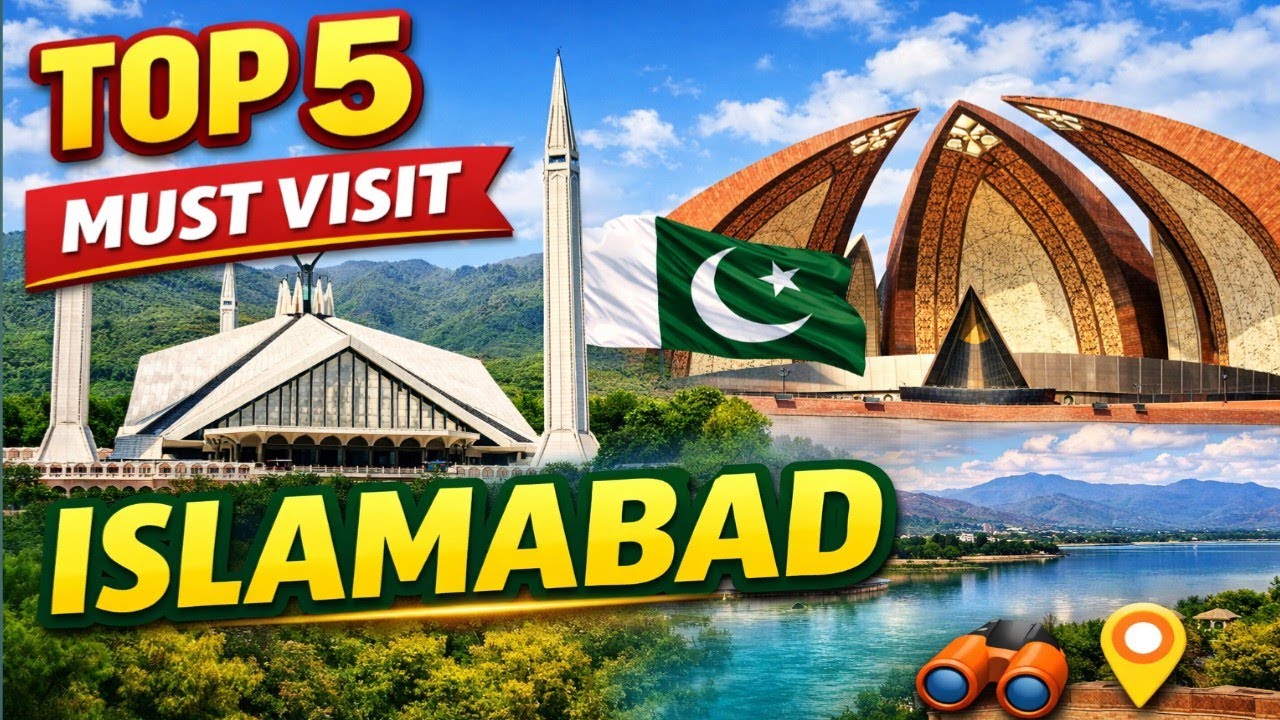 Top 5 Famous Places in Islamabad Every Tourist Must Visit 😍 #Islamabad #TravelPakistan