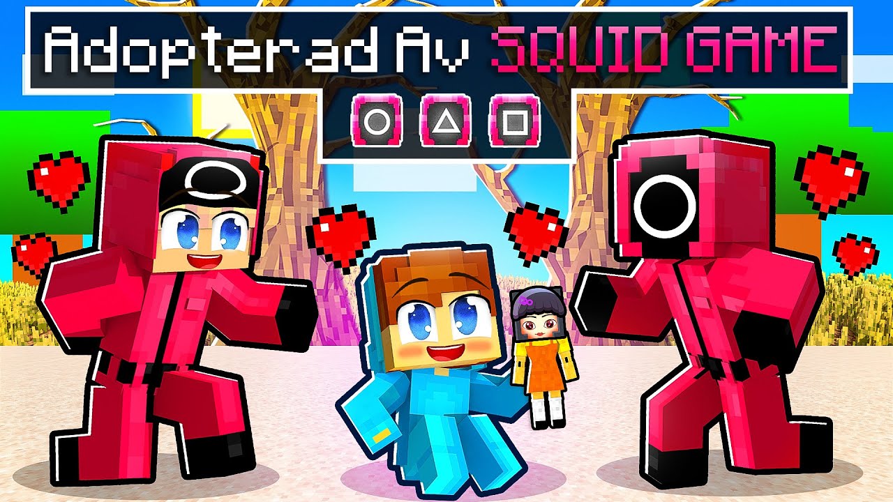 Adopterad Av SQUID GAME i Minecraft!