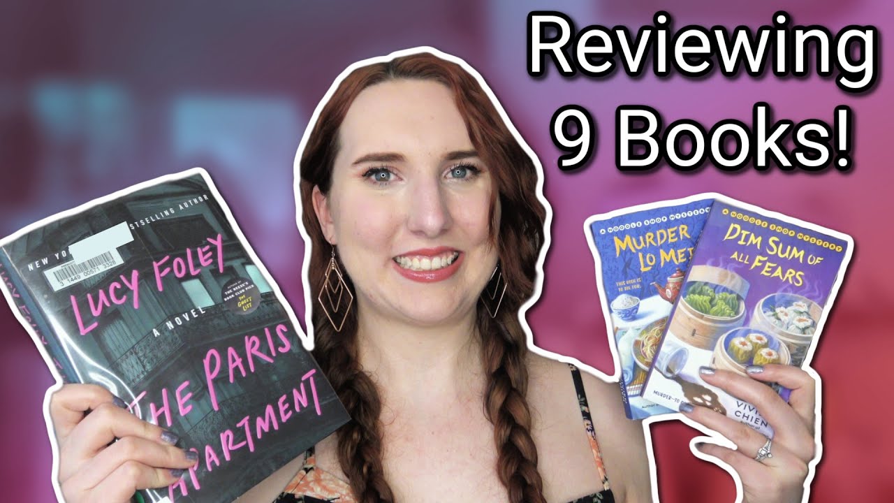 June Reading Wrap Up 2022 | I Read 9 Books - Mysteries, Thrillers, & Nonfiction