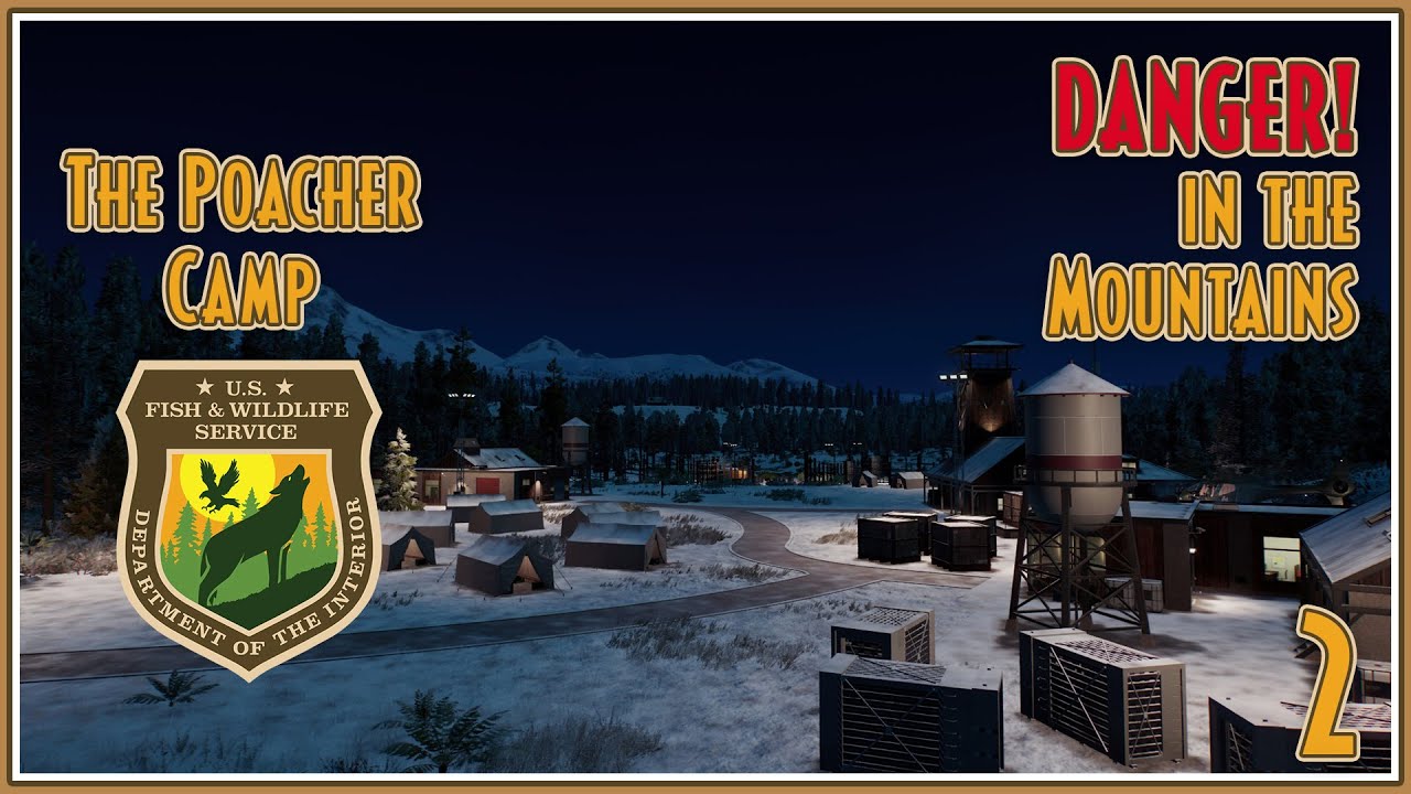The Poacher Camp! | 2 | Danger! In The Mountains | MODDED | Sandbox | Speedbuild | JWE2