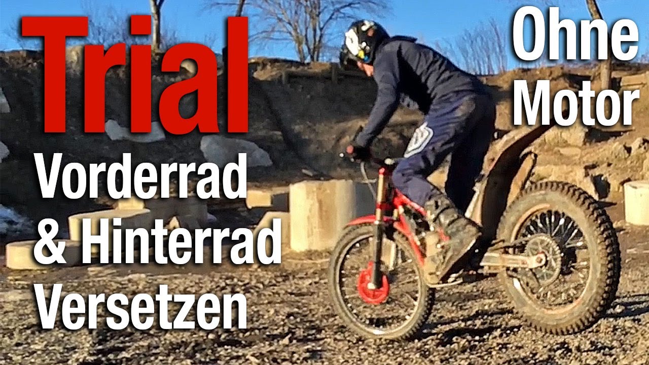 (Without Engine Running) Wheel Displacement · Moto Trials Technique · Florian Resch