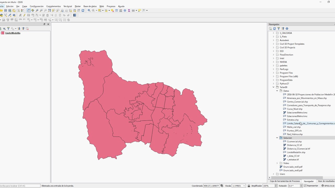 Análisis Raster: evaluación multicriterio en QGIS