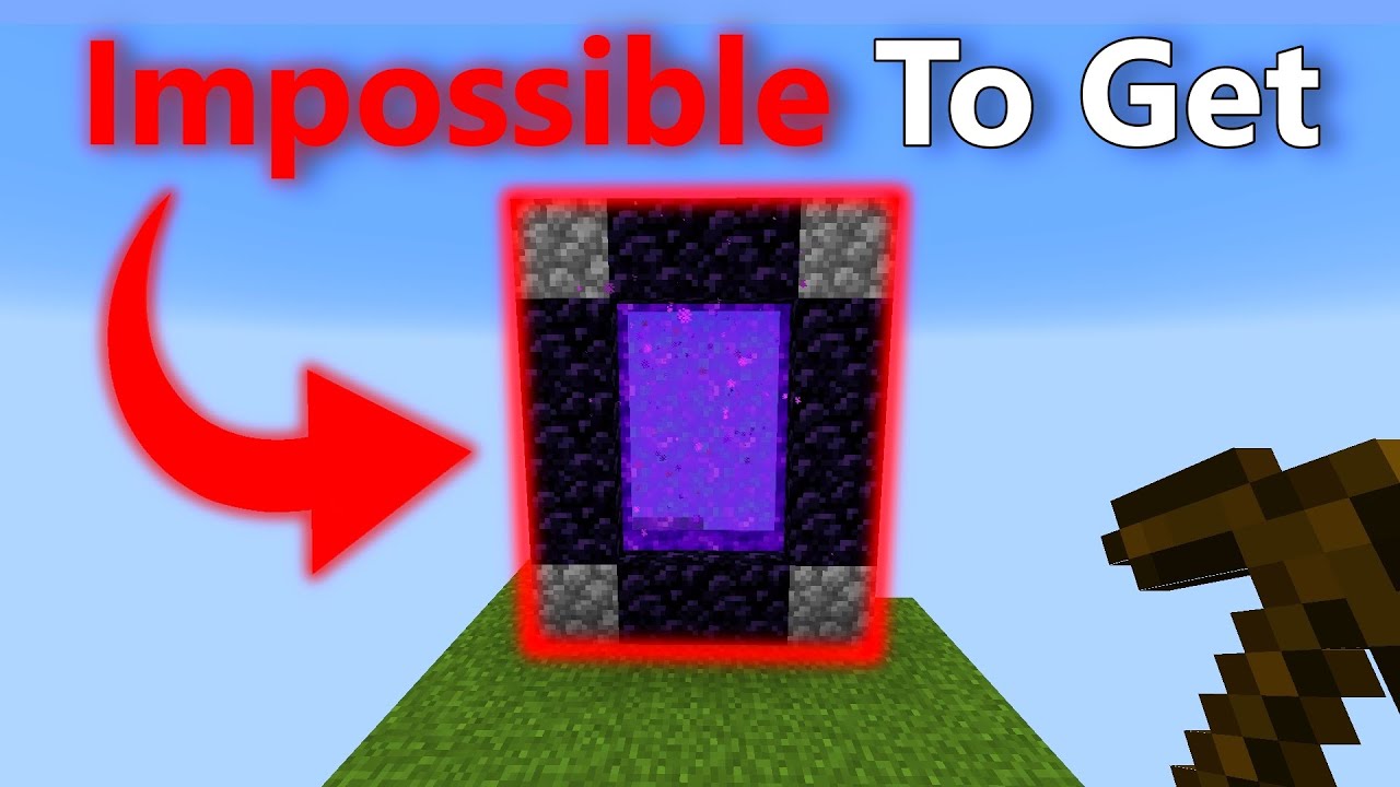 Добраться до Нижнего мира в Nothing Skyblock (эп.3)