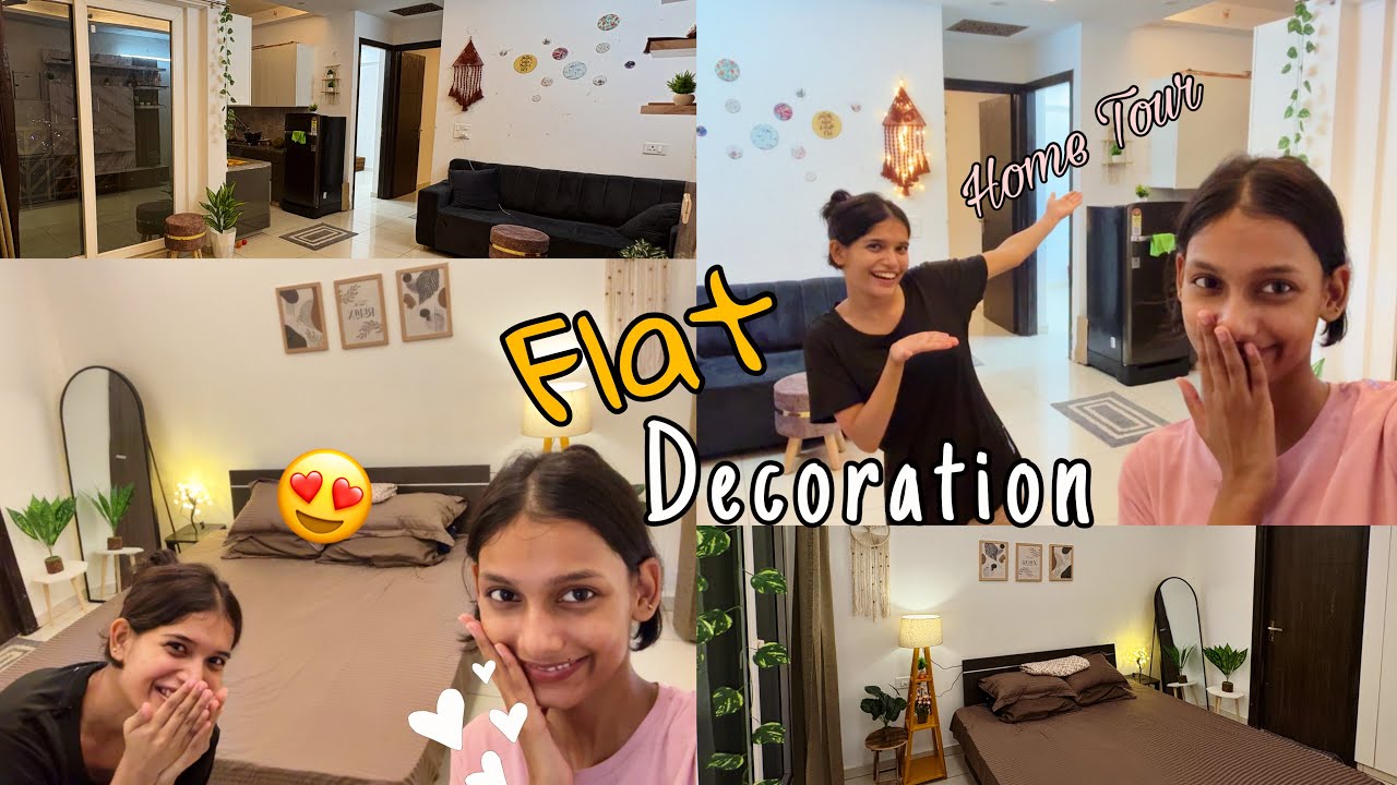Let&rsquo;s Decorate Our NEW FLAT💗✨ | Small Home Tour🌸🥹
