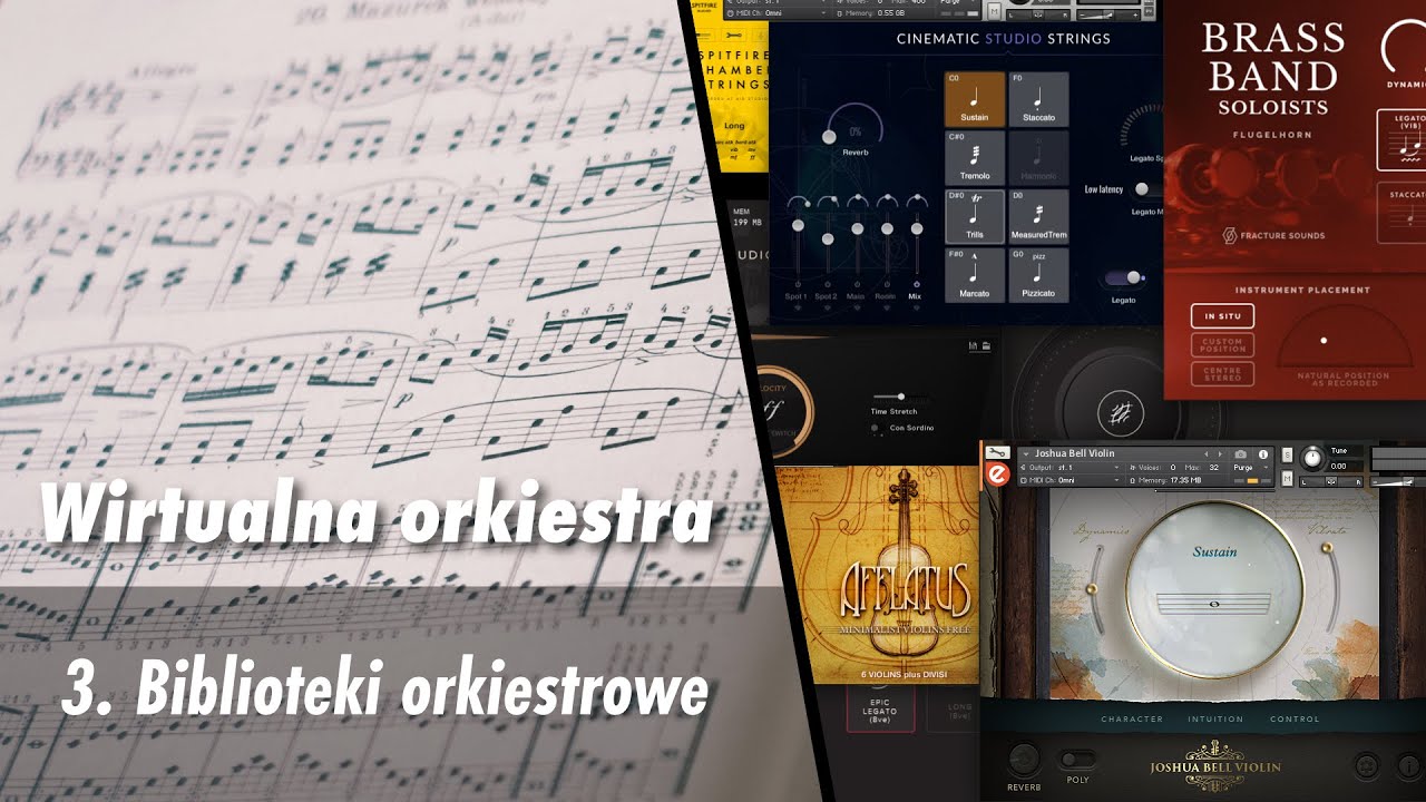 Wirtualna orkiestra - 03 Biblioteki orkiestrowe