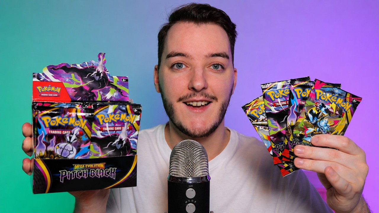ASMR Pok&eacute;mon Booster Box Opening!