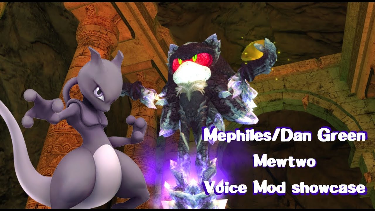 Mephiles/Dan Green Mewtwo (Smash Ultimate Voice Mod Showcase)