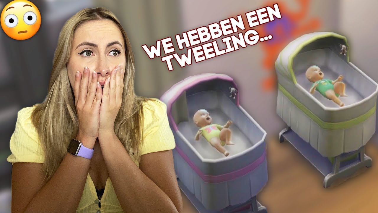 We hebben een TWEELING.. Ik word GEK 😰  - De Sims 4 - Aflevering 47