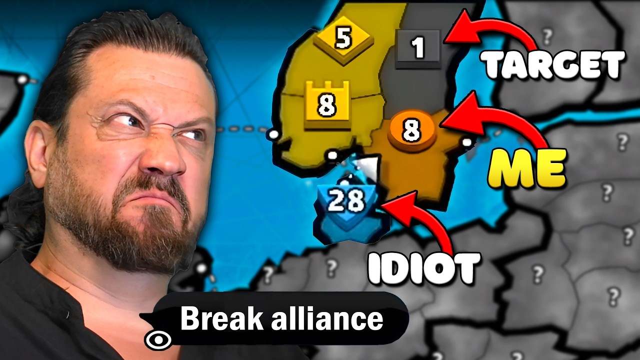 He Tried to Steal my Kill! And Lost it All - Risk Negotiation Game