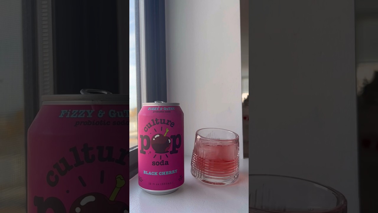 Culture Pop Soda Black Cherry 🍒