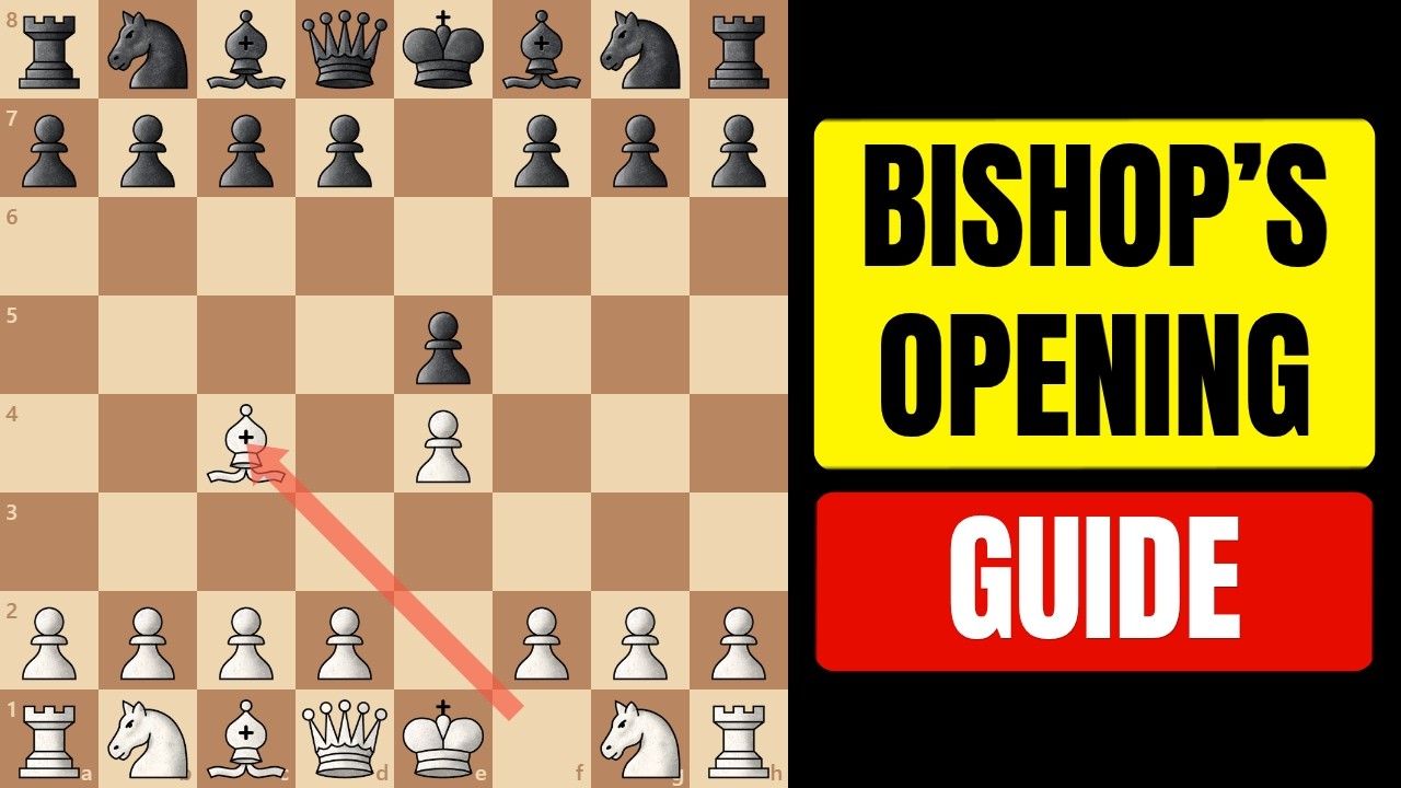 The Unbeatable Bishop’s Opening (simple and powerful)