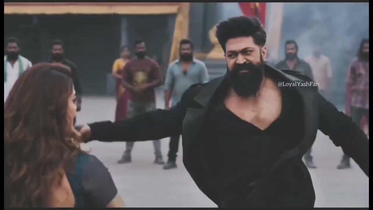 Rocking Star Yash as Toxic Movie| Raya and Ganga Fight Scene in Toxic Movie| Manster Mind Creations 