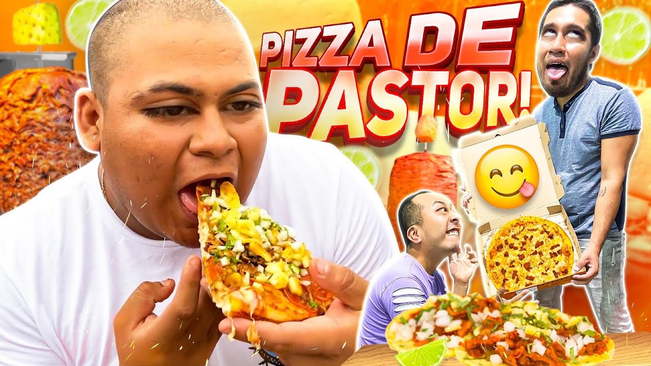 PIZZA PASTOR 🍕(EN VERDAD ESTA BUENA?)