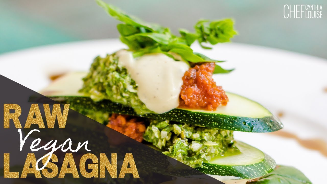Raw Vegan Lasagna Recipe Made Easy - Simple and Delicious way to have a fresh Lasagna