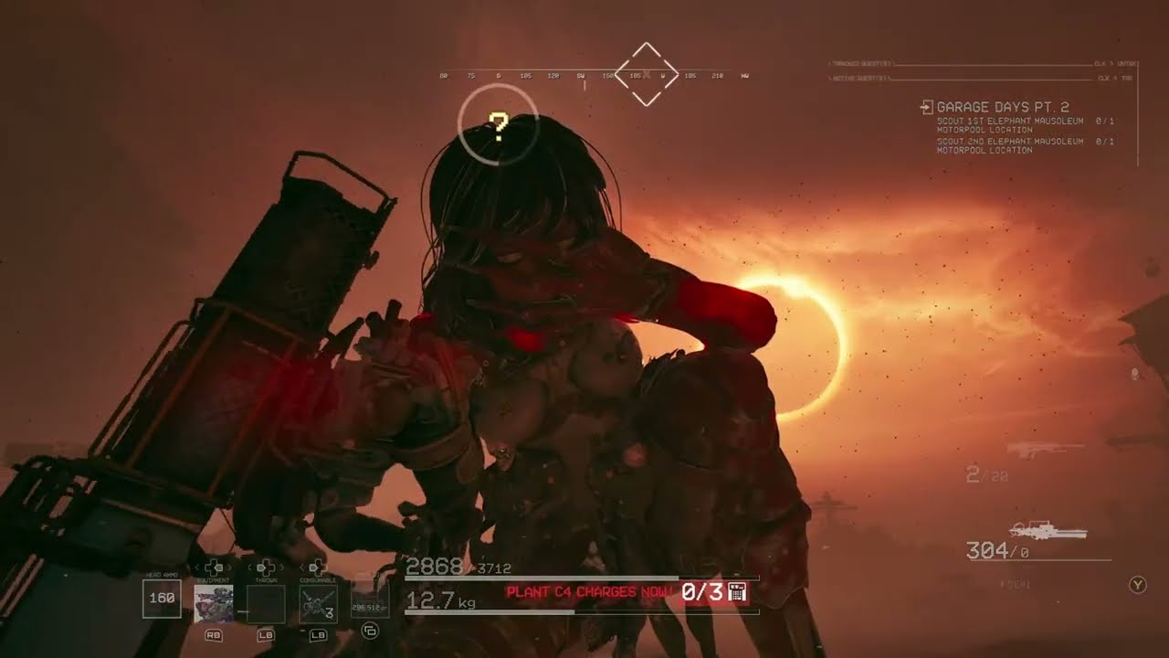 Hunting Mother Courage And Her Children Under The Blood Red Sky