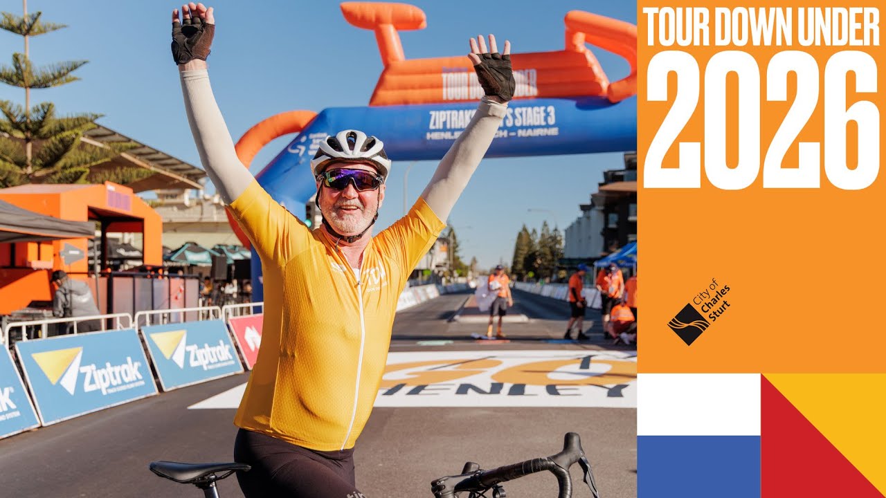 GO Henley - City of Charles Sturt hosts the Santos Tour Down Under